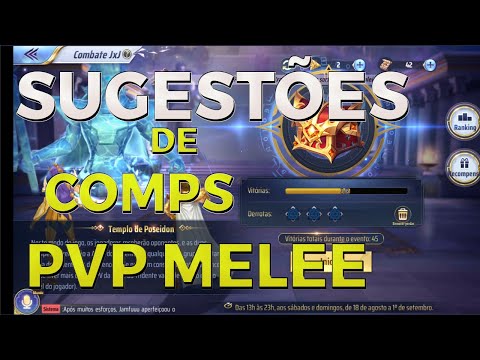 [DICA] Sugestões de FORMAÇÕES DO PVP MELEE Poseidon - Saint Seiya Awakening