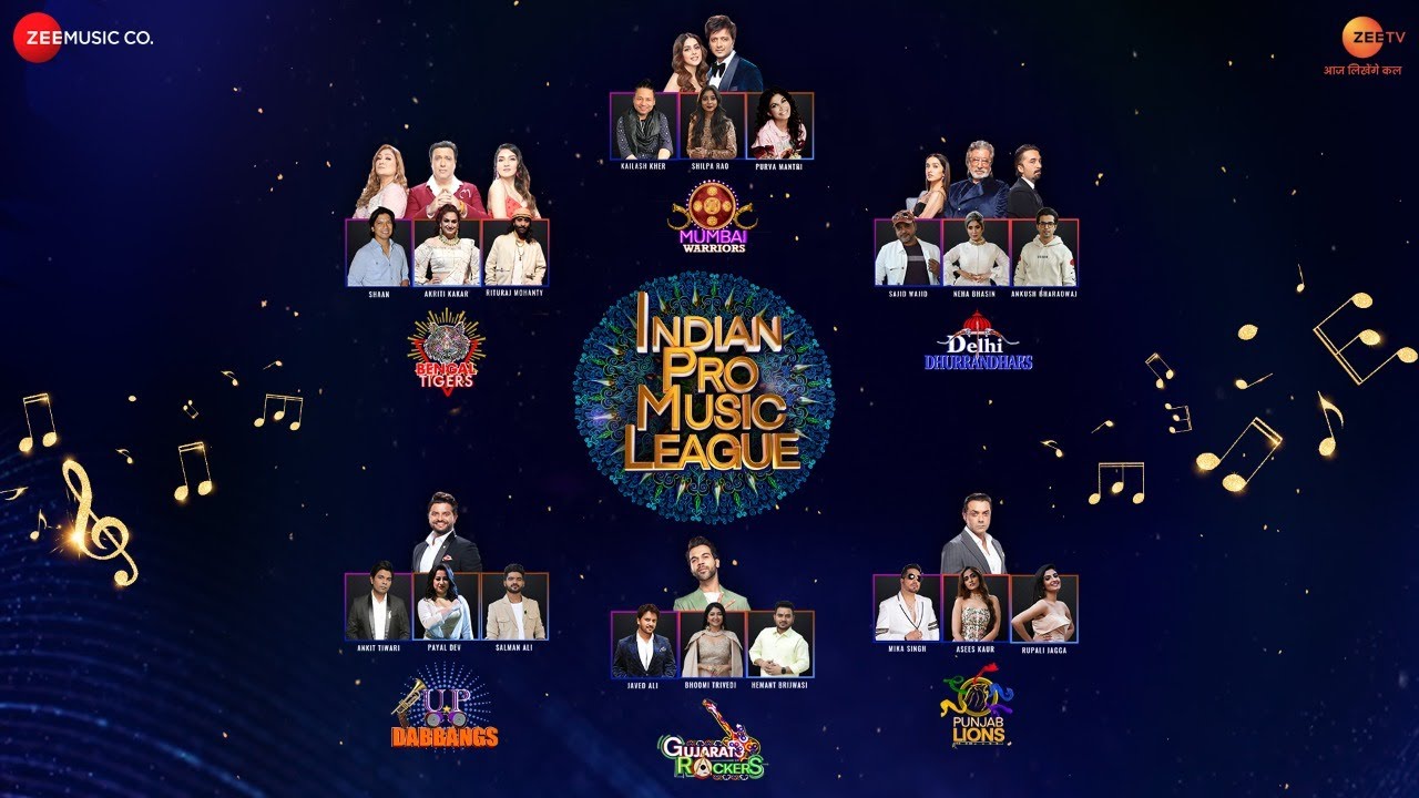 Indian Pro Music League Anthem Lyrics | Indian Pro Music League Season 1 | Akriti Kakar, Ankit Tiwari