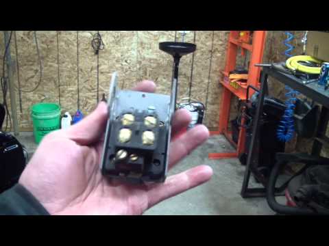 Air Compressor Unloader Pressure Switch In Action