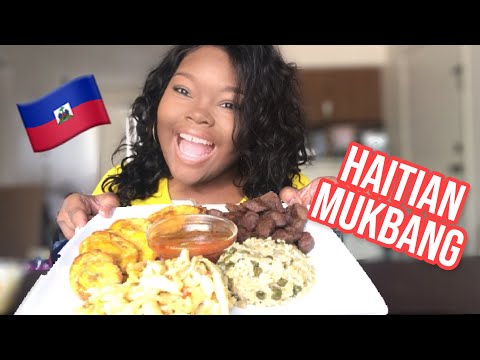 HAITIAN FOOD MUKBANG (Vegan) | Eating Show