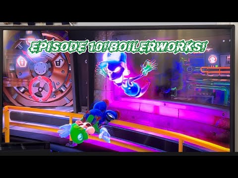 Luigi’s Mansion 3 Playthrough! Floor B2: Boilerworks! Clem Boss! Episode 10!