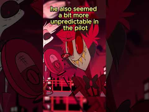 Alastor's Pilot vs Final design ⏐The Evolution of Alastor in Hazbin Hotel