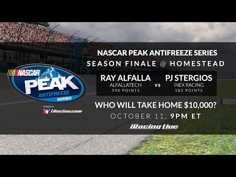 Tune In to the NASCAR Peak Antifreeze Series Finale on October 11th