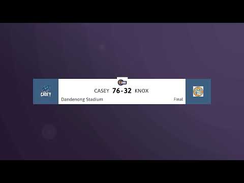 U14 Boys - VC Championship - Casey U14 Boys 1 vs Knox U14 Boys 1