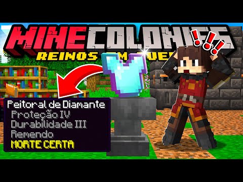 🏰 THE ENCHANTMENTS IN THIS MODPACK ARE BROKEN! #MineColonies S2E22