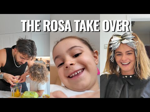 Rosa’s Vlog | Messy Breakfast & Getting Hair Done