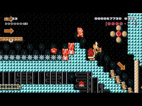 Footrace Beneath Koopa Village by Evgarre 一SUPER MARIO MAKER一 No Commentary 1AN