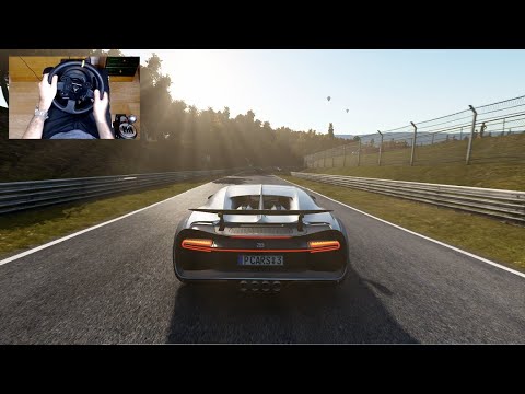 Project Cars 3 - BUGATTI CHIRON SPORT - RACE with THRUSTMASTER TX + TH8A - 1080p60FPS