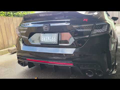 10th gen Honda Accord DC exhaust cold start