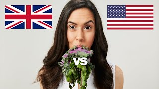 British vs American Vegetables