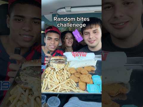 Random bites rolling dice food challenege