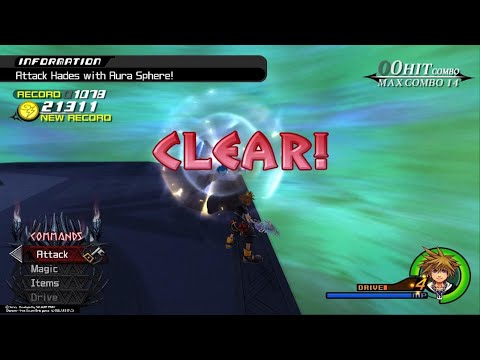 KINGDOM HEARTS HD 2.5 ReMIX - Hades Paradox Cup (Easy 15,000+ Score / Critical)