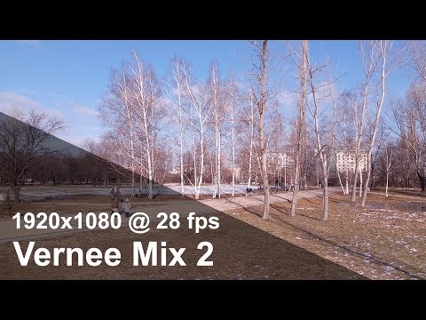 Vernee Mix 2 - Full HD (1080p) camera video sample