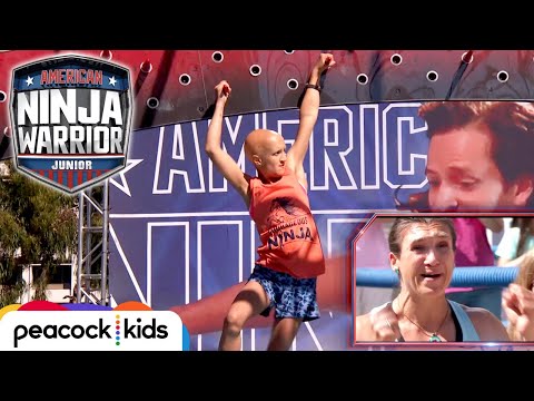 "The Courageous Ninja" Triumphs Over All Obstacles! | AMERICAN NINJA WARRIOR JUNIOR