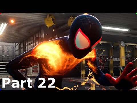 SPIDER-MAN - MILES MORALES PS5 Walkthrough Gameplay - Part 22 - SPIDER-VERSE SUIT - (Marvel's)