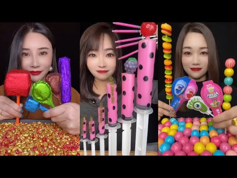 Sweet Candy Snacks P97 🍭🌈🍫🎉#sweet #candy #snacks #asmr #mukbanging