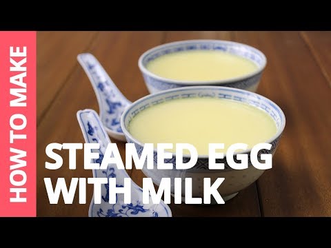 How to make Steamed Egg With Milk "鮮奶燉蛋" — Recipe by Plated Asia
