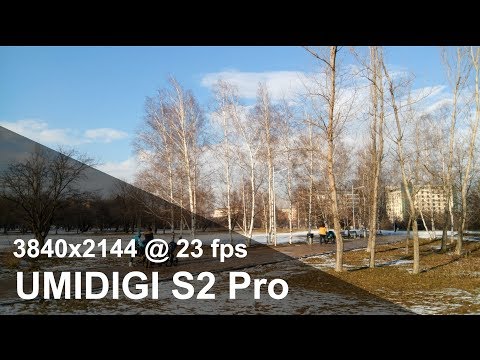 UMIDIGI S2 Pro - 4K (2160p) camera video sample