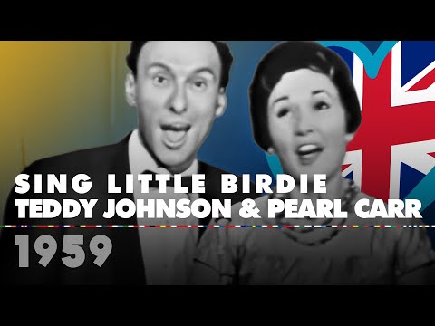 SING LITTLE BIRDIE - TEDDY JOHNSON & PEARL CARR (United Kingdom 1959 – Eurovision Song Contest HD)