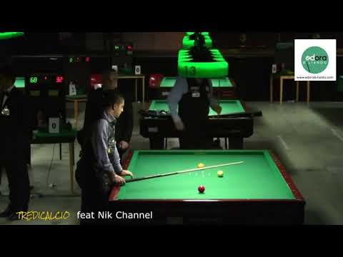 QUARTA vs GOMEZ  37°GRAN PREMIO di BILIARDO GORIZIANA 2013 @TREDICALCIO