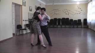 Carlos Rodrigues De Boedo Tango con Viktorya Solodkaya in Kiev, resume of the lesson
