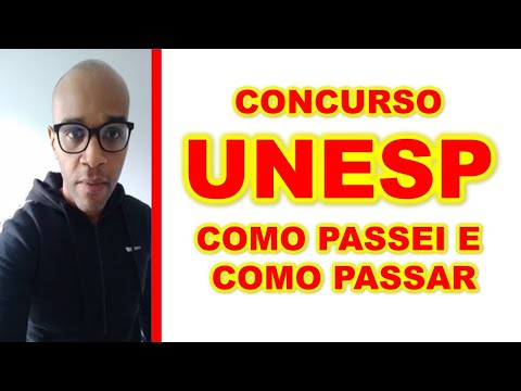 Concurso UNESP 2022 dicas para quem vai fazer a prova : fui aprovado em TI UNESP veja o que fiz