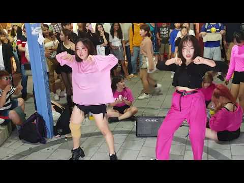 《ChungHa_GottaGo》20190727_202406#QUEEN(퀸) 청하#벌써12시 홍대버스킹 #SnowHorse