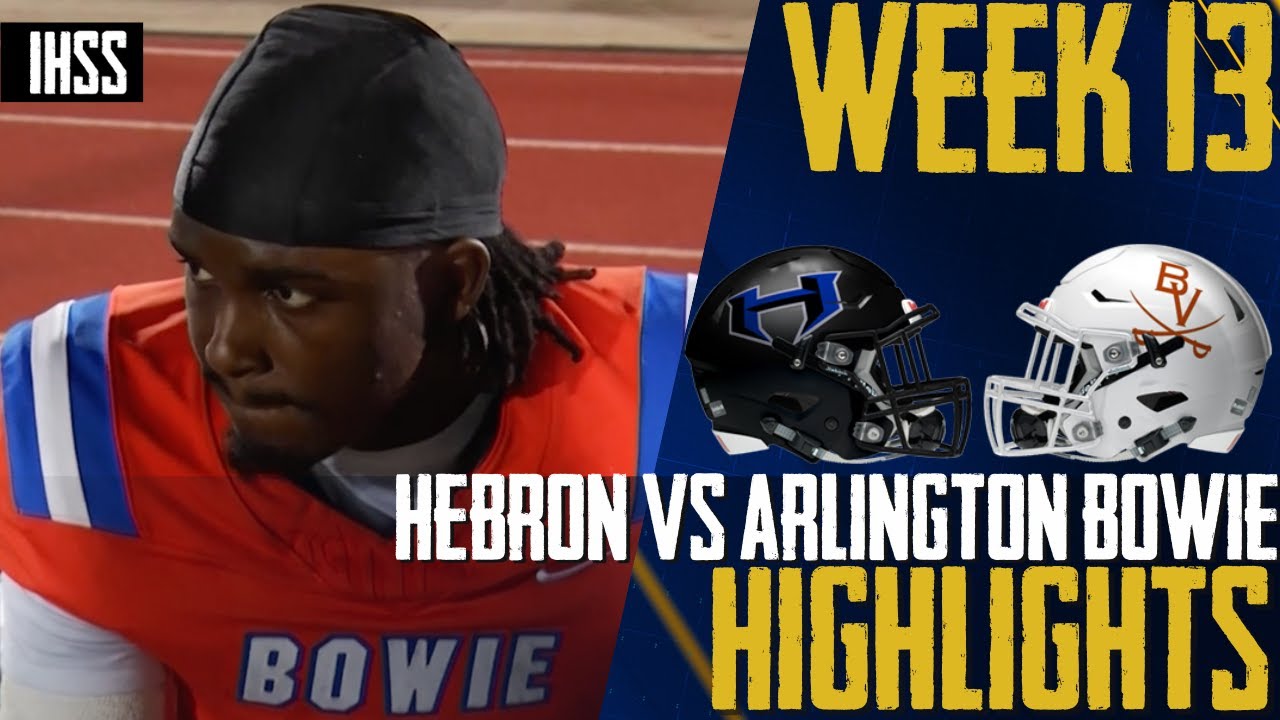 Hebron Defeats Bowie: Patrick Crayton Jr. Shines | High School Football Highlights
