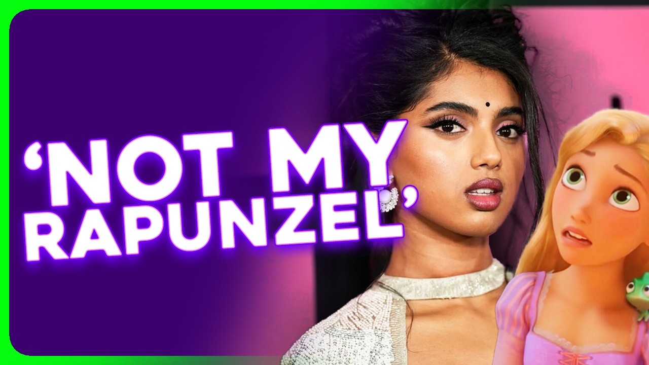 White Rapunzel in Live Action TANGLED Sparks OUTRAGE