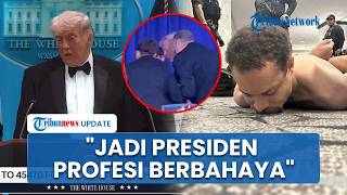 Trump Sebut Insiden Penembakan di Gedung Putih Tak Jadi Penghalang Peperangan Melawan Iran