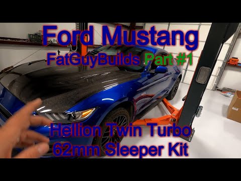 How To: Hellion 62mm Twin Turbo Sleeper Kit 20-15-2020 Mustang Install Step-by-Step (Part 1)