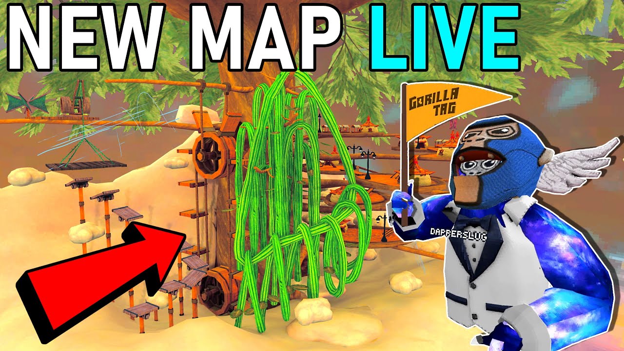 NEW MAP UPDATE LIVE | Gorilla Tag VR Launch Day Livestream