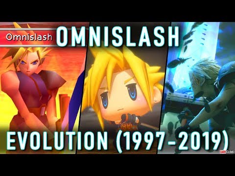 Evolution of OMNISLASH 1997 - 2019 (Cloud Strife Limit Break)