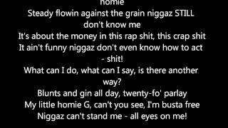 2pac - all eyez on me lyrics