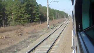 preview picture of video 'Travelling with Train Kiev-Berlin Smugglers' Express through Ukraine'