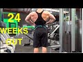 So it begins.. Natural Bodybuilder Zach Poulos 24 weeks out 2016