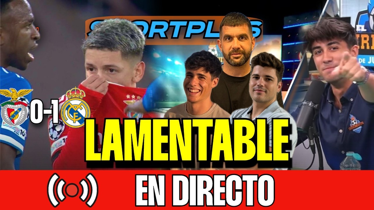 🚨¡MOURINHO - ARBELOA! | BENFICA - REAL MADRID | Sportplus | Chiringuito Inside