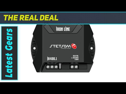 Stetsom IR 400.1: Unleashing 4K Audio Power!
