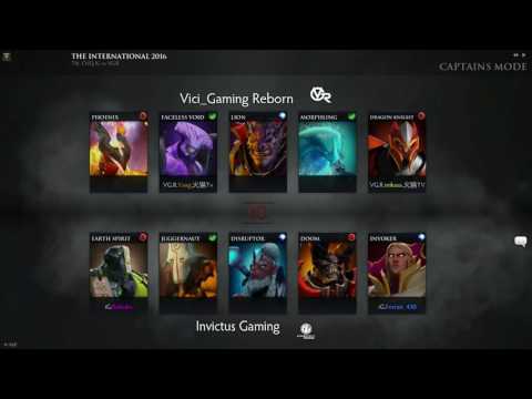 iG vs VG.R, The International 2016, CN Group Stage