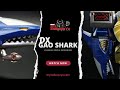 DX Gao Shark ガオシャーク Blue Shark Wildzord Replacement W Unapplied Sticker