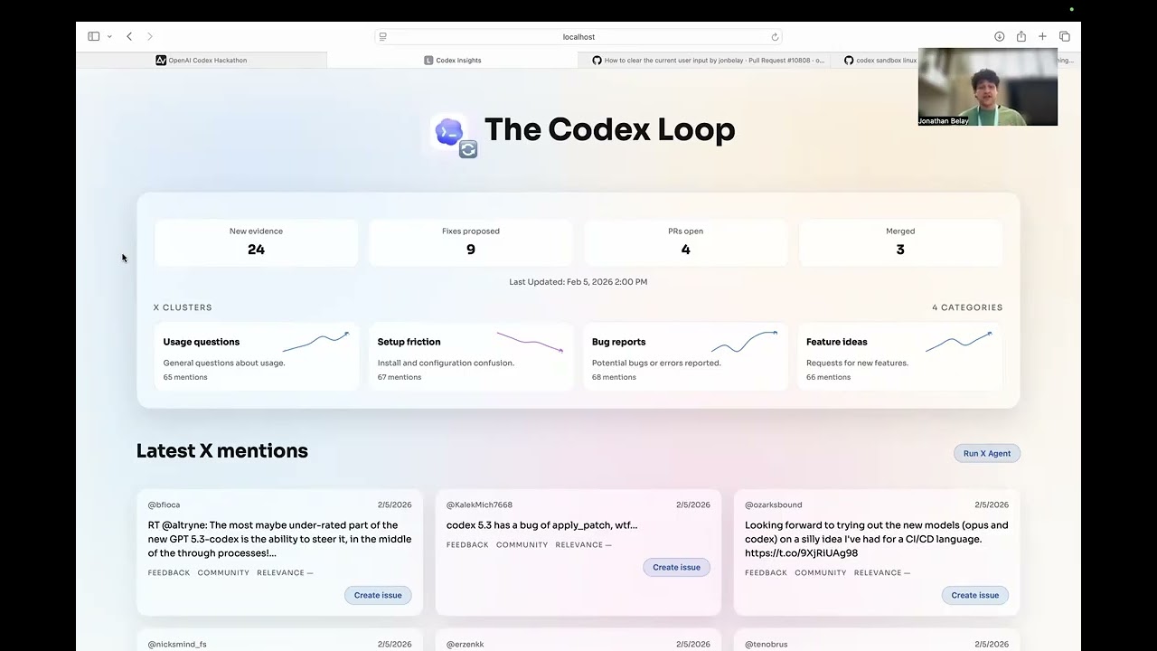 The Codex Loop project preview