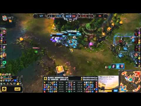 Likkrit gets the hook on Ryu (Black Monster Cup Winter 2014)