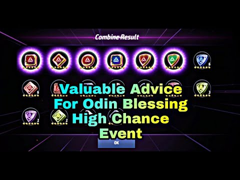 Valuable Advice For Odin Blessing Event - Marvel Future Fight