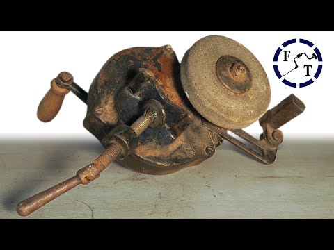 Antique Hand Cranked Grinder Restoration