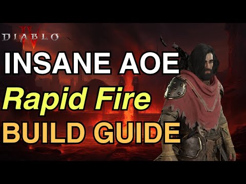 Diablo IV - AOE Rapid Fire Rogue Build Guide - Season 1