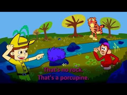 Jungle Jim meets Scratch the Porcupine - Music Video with Lyrics #readalong