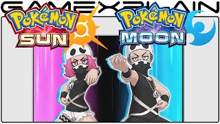 Pokémon Sun & Moon - Team Skull Reveal Trailer (JP)