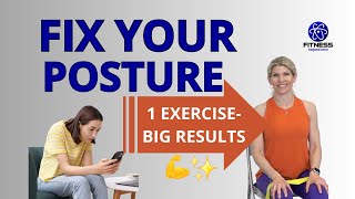 One Simple Exercise to Improve Your Posture 🙌 (Especially After 50!)