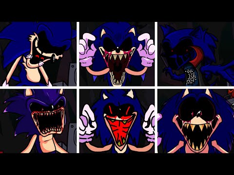 You Can't Run But The Skin Mod Changes Everytime It's Sonic Turn - FNF