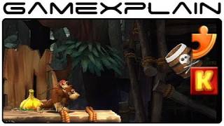 Donkey Kong Country Returns: 5-5 Longshot Launch (Puzzle Pieces, KONG Letters Guide, Walkthrough)